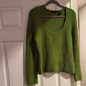 Moda International Apple Green Women's Sweater